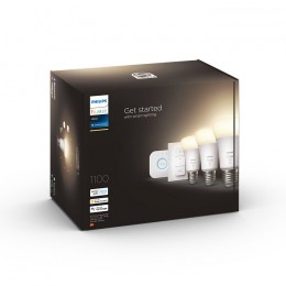 Philips Hue 8719514289130 LED Starter Kit Set 3x9,5w | E27 | 1100lm | 2700k