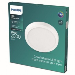 Philips 8719514328754 Deckenleuchte Magneos Slim 1x20w | 2000lm | 2700k