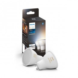 Philips Hue 8719514340121 LED-Lampe 2x4,3w | Gu10 | 350lm | 2200-6500K