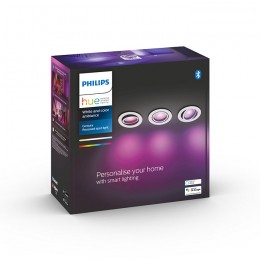 Philips Farbton 8719514342880 LED Spotleuchte Centura 3x5,7w | Gu10 | 1050lm | 2200-6500K |