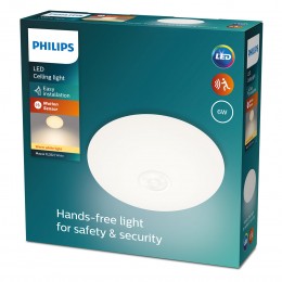 Philips 8719514431805 LED-Deckenleuchte Mauve 1x6W | 600lm | 2700 K