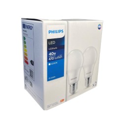Philips 8719514470996 LED Lampen-Set 2-set | 4,9W E27 | 470 lm | 4000K