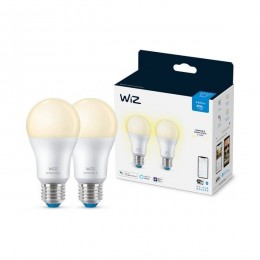 WiZ Dimmable 871951455007 Set LED-Lampen 2x8w | E27 | 806 lm | A60 | 2700k