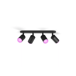 Philips Hue 8720169319394 LED Spot-Deckenleuchte Fugato | 4x4,2W GU10 | 2000-6500+RGBK