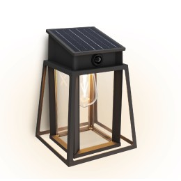 Philips 8720169361867 LED solar Außenwandleuchte Lysin  | 3,2W integrierte LED-Quelle | 500lm | 2700