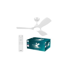 Philips 8721103096005 LED Ventilator mit Licht Olas | 30W integrierte LED-Quelle | 2650lm | 3000-65