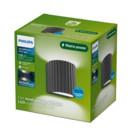 Philips 8721103104830 LED Außenwandleuchte Zyra | 4W integrierte LED-Quelle | 800lm | 2700K