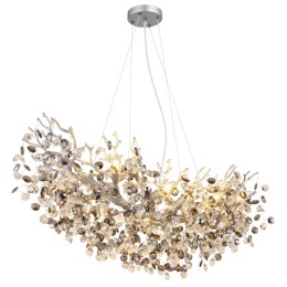Globo 64138H3S Pendel-Kronleuchter QUEENA E14