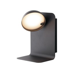 Luce Ambiente Design I-BOING-AP NER LED Wandleuchte BOING | 5W integrierte LED-Quelle