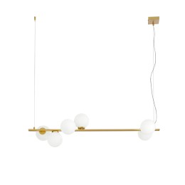 Luce Ambiente Design I-ENOIRE-S120-ORO Pendel-Kronleuchter ENOIRE E14