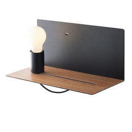 Luce Ambiente Design I-FLASH-AP NER Wandleuchte FLASH | 1×60W E27