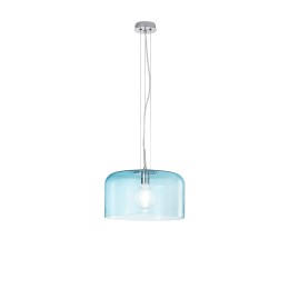 Luce Ambiente Design I-GIBUS-S35 BLU  Pendel-Kronleuchter GIBUS | 1×60W E27