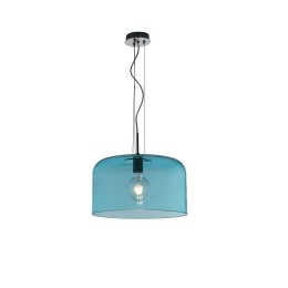 Luce Ambiente Design I-GIBUS-S40 BLU Pendel-Kronleuchter GIBUS | 1×60W E27