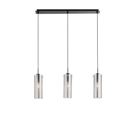 Luce Ambiente Design I-MAGIC-SQ3-NER Pendel-Kronleuchter MAGIC | 3×60W E27