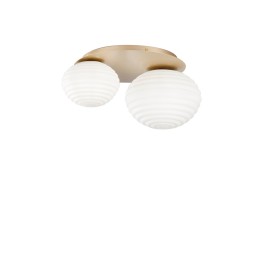 Luce Ambiente Design I-RIPPLE-PL2-ORO Anbau-Kronleuchter RIPPLE | 2×60W E27