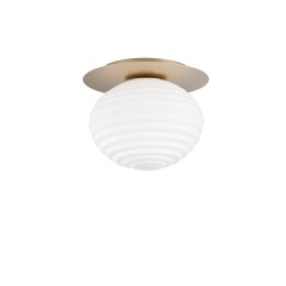 Luce Ambiente Design I-RIPPLE-PL35-ORO Anbau-Kronleuchter RIPPLE | 1×60W E27