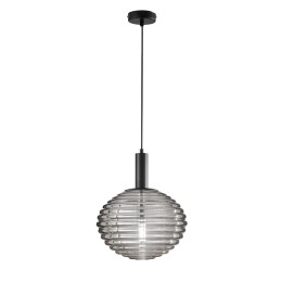 Luce Ambiente Design I-RIPPLE-S32-NER Pendel-Kronleuchter RIPPLE | 1×60W E27