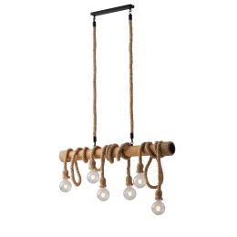 Luce Ambiente Design I-ROPE-S6 Pendel-Kronleuchter ROPE E27