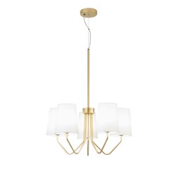 Luce Ambiente Design I-SALLY-5-ORO Pendel-Kronleuchter SALLY | 5×60W E14