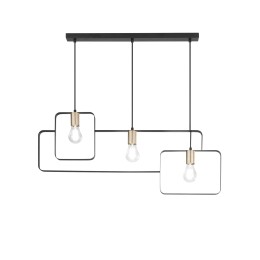 Luce Ambiente Design I-SMITH-S3 Pendel-Kronleuchter SMITH | 3×60W E27