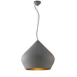 Luce Ambiente Design I-THOLOS-S52 GRI Pendel-Kronleuchter THOLOS | 1×60W E27