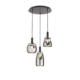Luce Ambiente Design I-WEIZEN-S3 Pendel-Kronleuchter WEIZEN E14