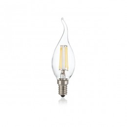 Ideal Lux 188911 LED-Leuchtmittel Filament BA35 1x4W | E14 | 520lm | 3000K