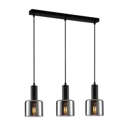 Italux PND-65342-3-BK+SG Pendel-Kronleuchter Santia E27