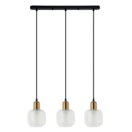 Italux PND-67594-3-BRO+CL Pendel-Kronleuchter Lamezia E27