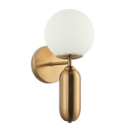 Italux WL-02340-1-BRO Wandleuchte Aldeva E27