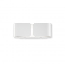 Ideal Lux 049236 Wandleuchte Clip Mini Bianco 2x40W | G9