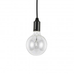 Ideal Lux 113319 Lampenaufhängung Edison Nero 1x60W | E27