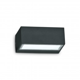 Ideal Lux 115375 Wandleuchte Twin Nero 1x35W | G9 | IP44