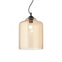 Ideal Lux 163789 Kronleuchter Bistro Square Ambra 1x60W | E27