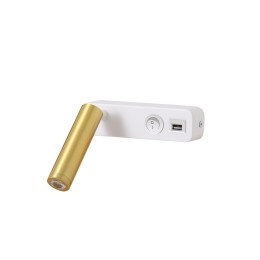 08281L LED Wandleuchte GOAL USB | 3W integrierte LED-Quelle
