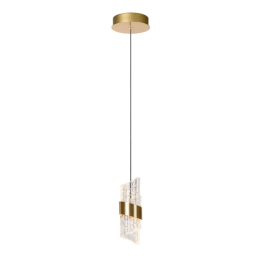 Lucide L134960702 LED Pendel-Kronleuchter KLIGANDE | 9W integrierte LED-Quelle | 700lm | 2700K