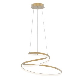 Luce Ambiente Design COASTER-S-ORO LED Pendel-Kronleuchter COASTER | 60W integrierte LED-Quelle