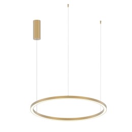 Luce Ambiente Design HOOP-S80-ORO  LED Pendel-Kronleuchter HOOP | 40W integrierte LED-Quelle
