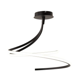 Luce Ambiente Design KINETIC-PL-NER LED Anbau-Kronleuchter KINETIC | 40W integrierte LED-Quelle