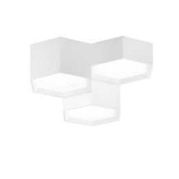 Luce Ambiente Design VORTEX-PL3 LED Anbau-Kronleuchter VORTEX | 36W integrierte LED-Quelle