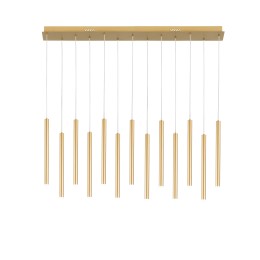 Luce Ambiente Design PYPE-S1-ORO LED Pendel-Kronleuchter PYPE | 5W integrierte LED-Quelle