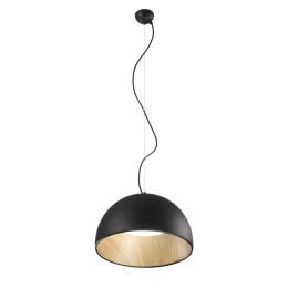 Luce Ambiente Design COCO-S35-NER LED Pendel-Kronleuchter COCO | 30W integrierte LED-Quelle