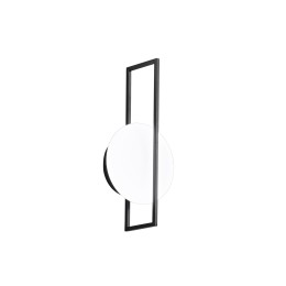 Luce Ambiente Design FOBOS-AP-NER LED Wandleuchte FOBOS | 12W integrierte LED-Quelle