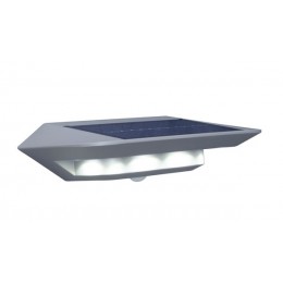 Lutec LT6901401337 LED Solar-Wandleuchte mit Sensor Ghost 1x2W | 260L | 4000K | IP44