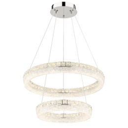 Globo 67387-60 LED Pendelleuchte LAUREL | 60W integrierte LED-Quelle | 4900lm | 2700-6000K