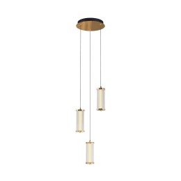 Zuma Line 003064-028420 LED Pendel-Kronleuchter CALLY integrierte LED-Quelle