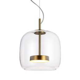 Italux PND-17760A-BRSS-CL LED Pendel-Kronleuchter Caste | 10W LED | 850lm | 3000K