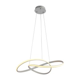 Italux PND-19221-WH LED Pendel-Kronleuchter Consa | 40W LED | 3400lm | 3000K