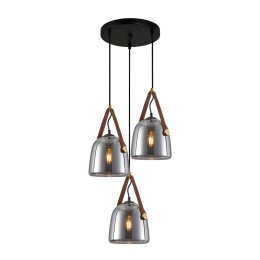 Italux PND-24342-3A-BK-SG LED Pendel-Kronleuchter Solta | 3x40W E27