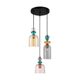 Italux PND-27092-3A-MC-BRO Pendel-Kronleuchter Namos E27